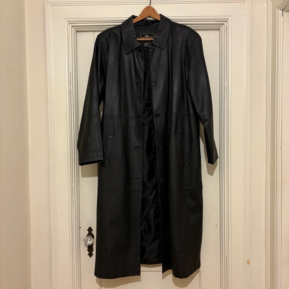 Brandon Thomas Black Leather Jacket